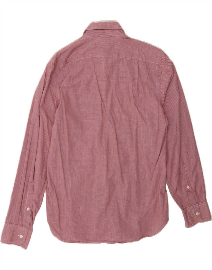 J. CREW Mens Shirt Small Red Gingham Cotton Vintage J. Crew and Second-Hand J. Crew from Messina Hembry 