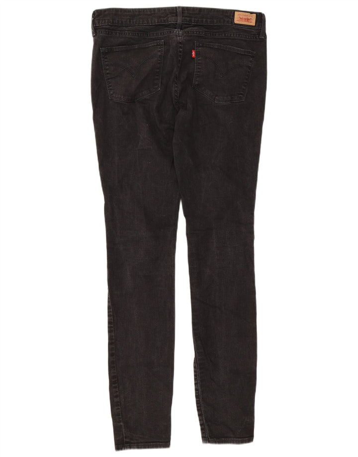 Blugi skinny pentru femei Levi's W30 L32 bumbac negru