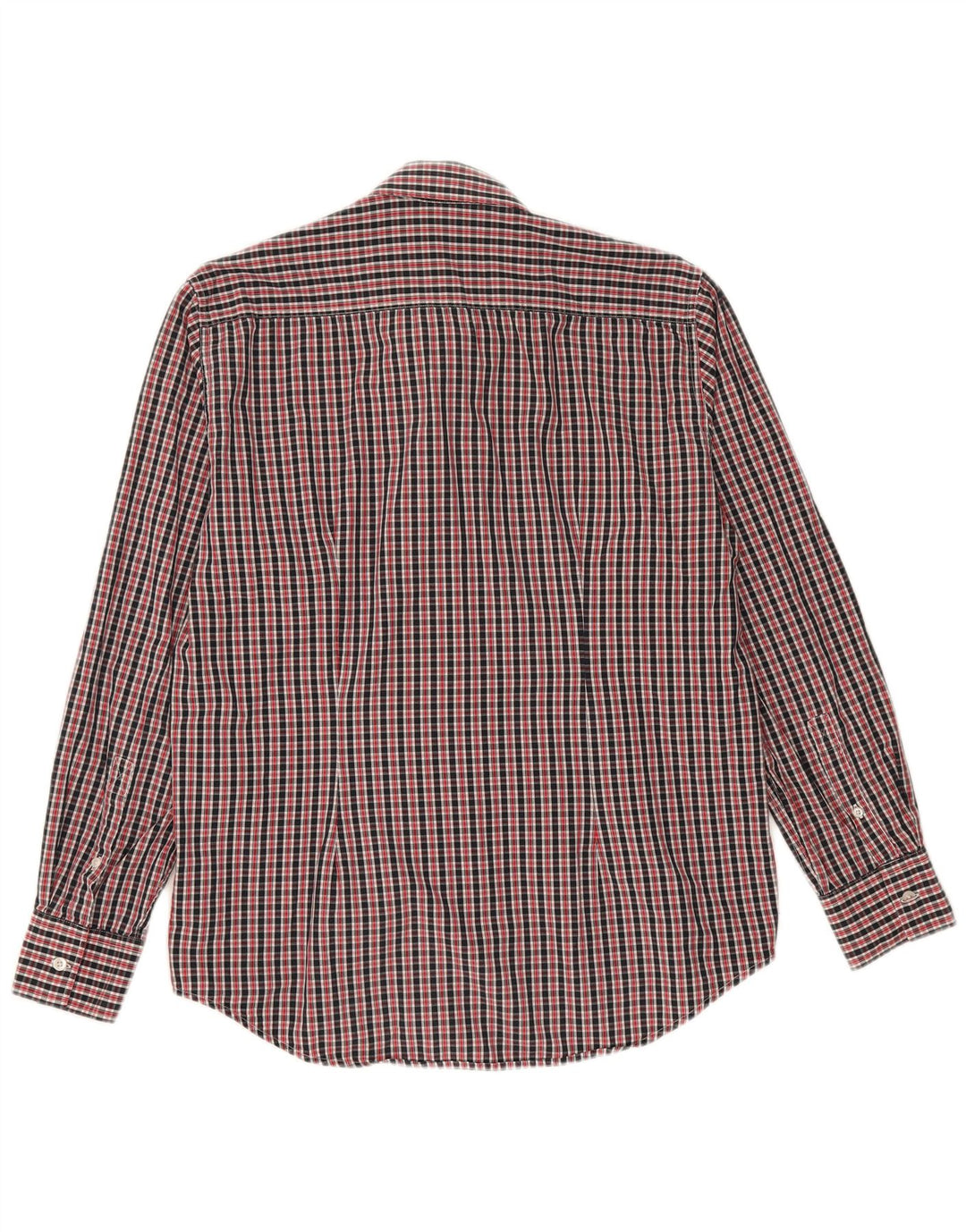 FILA Mens Shirt Large Red Check Cotton
