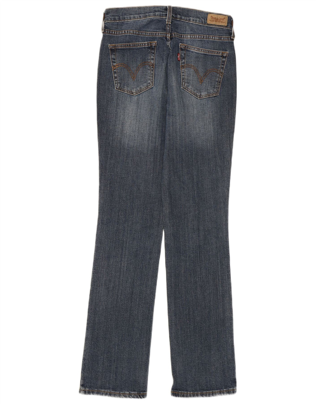Blugi drepti pentru femei 505 LEVI'S US 2 XS W25 L31 Bumbac albastru