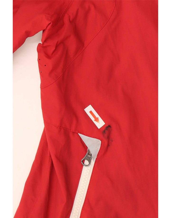 Jachetă de ploaie Slam pentru femei UK 14 Medium Red Nylon