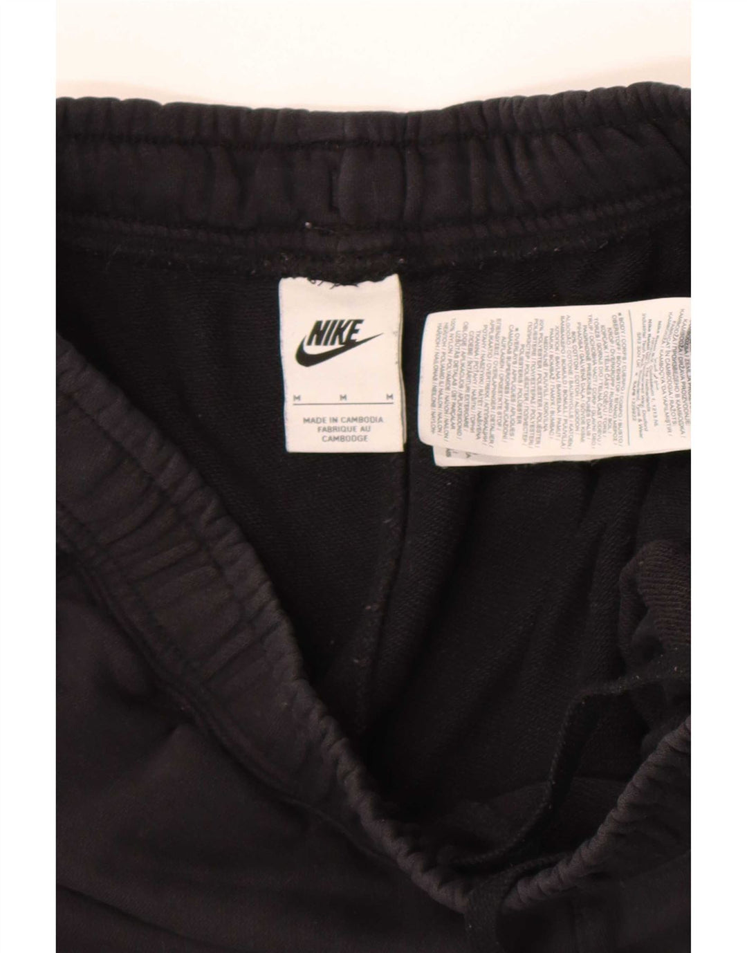 Pantaloni scurți sport grafic Nike pentru bărbați, medii W32 L9, bumbac negru