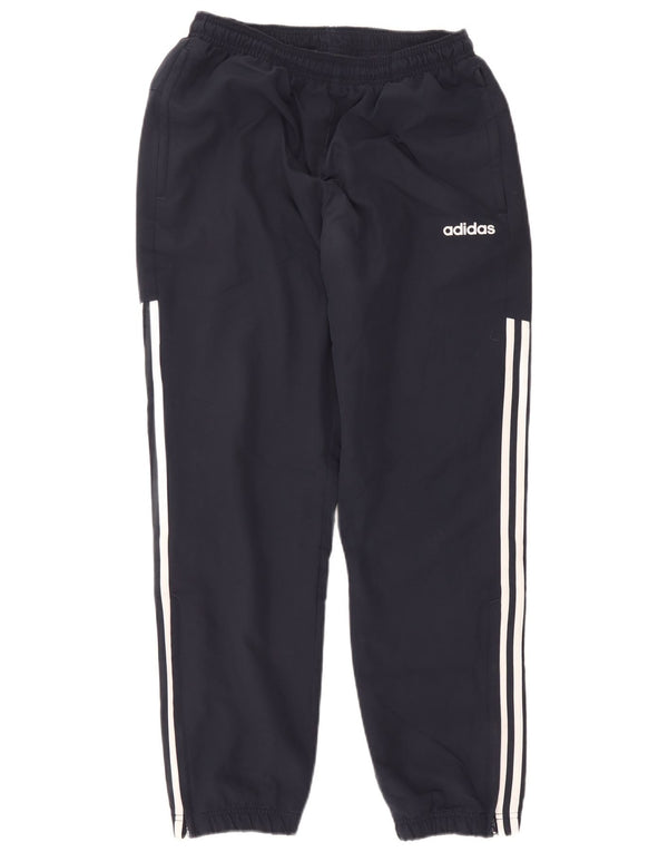 Pantaloni de trening Adidas pentru femei Pantaloni de jogging UK 14 Poliester mare bleumarin