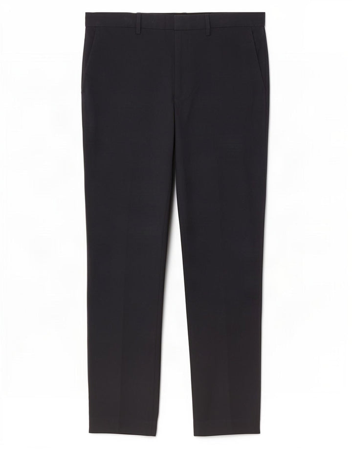 Pantaloni de costum pentru bărbați Marks & Spencer, cu tăiere obișnuită, L34 L31, poliester bleumarin