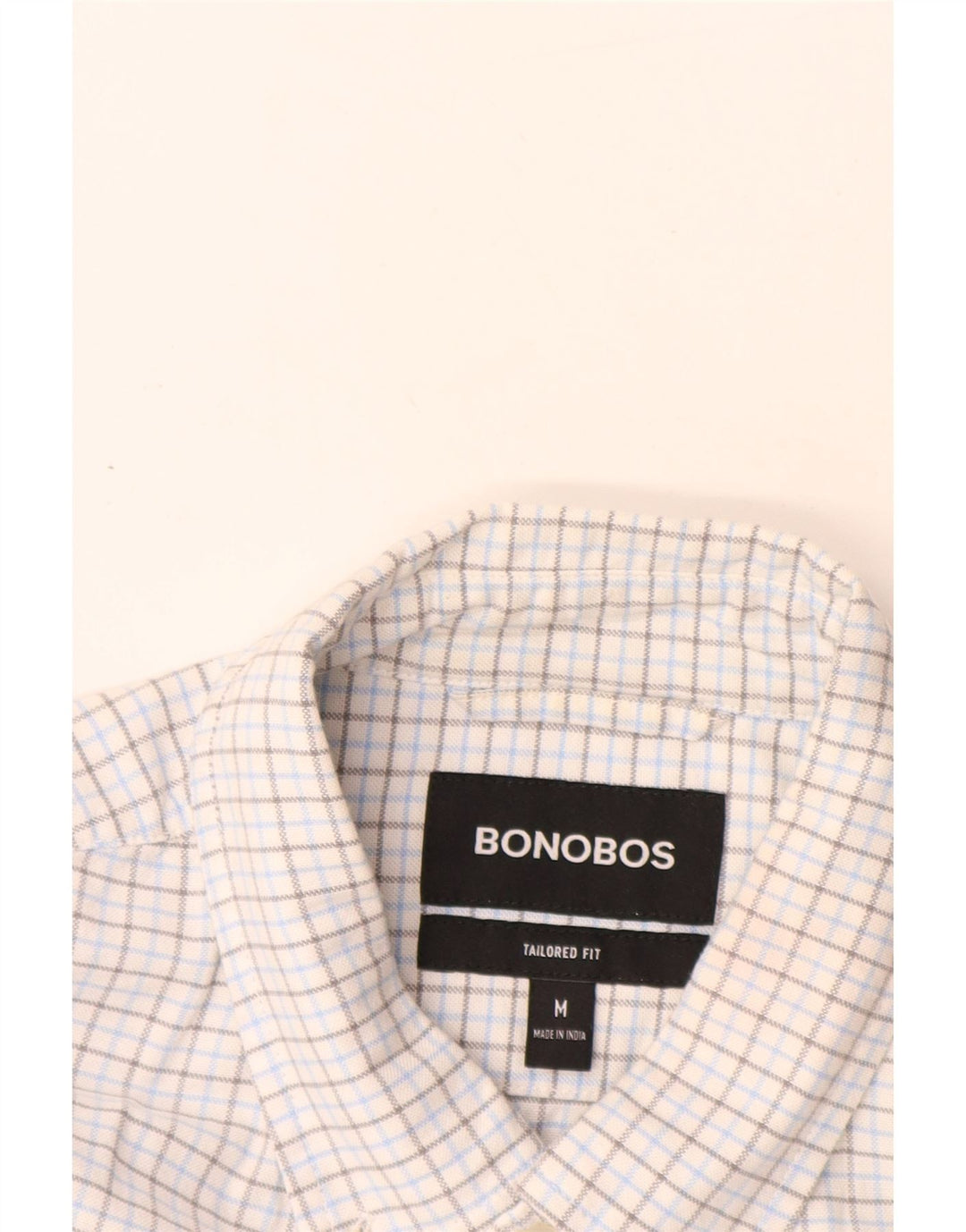 Cămașă BONOBOS pentru bărbați, croită, alb mediu