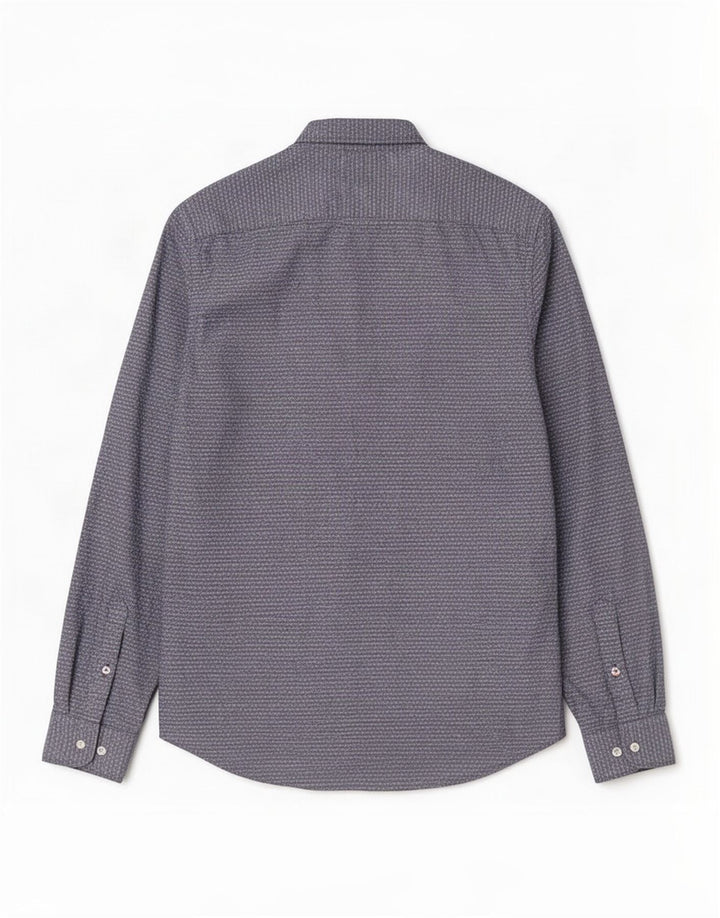 Cămașă pentru bărbați Tommy Hilfiger, cu formă regulată, mare, bumbac cu pete albastre
