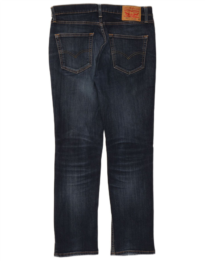 Blugi pentru bărbați Levi's 511 Slim W32 L30 Bumbac bleumarin