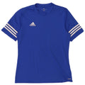 Tricou Adidas Climalite pentru bărbați Top Medium Blue Poliester