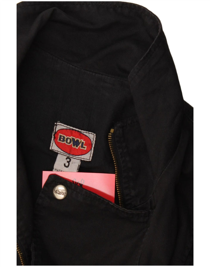 Bomber vintage pentru bărbați UK 40, mare, negru, bumbac