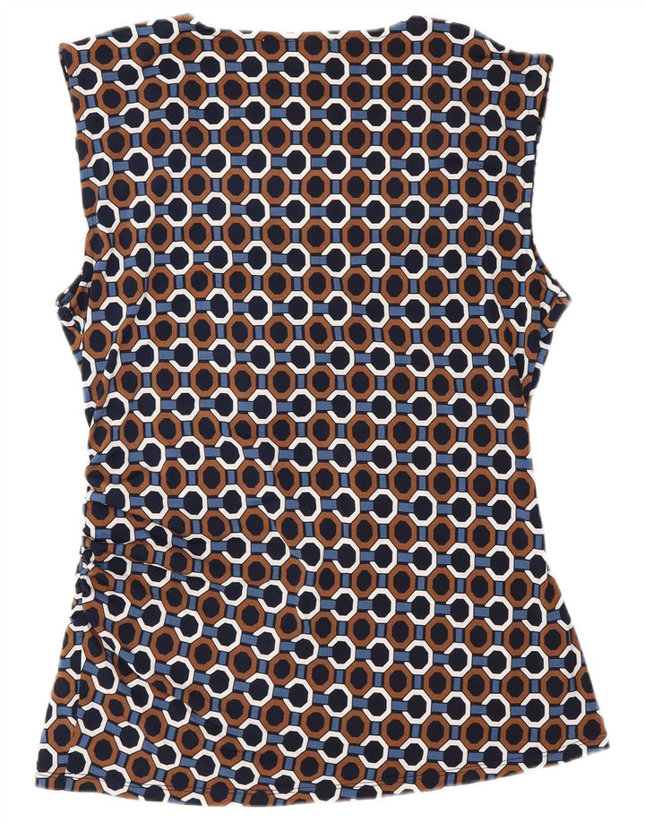 Bluză pentru femei Michael Kors UK 14 mare, multicoloră, geometrică