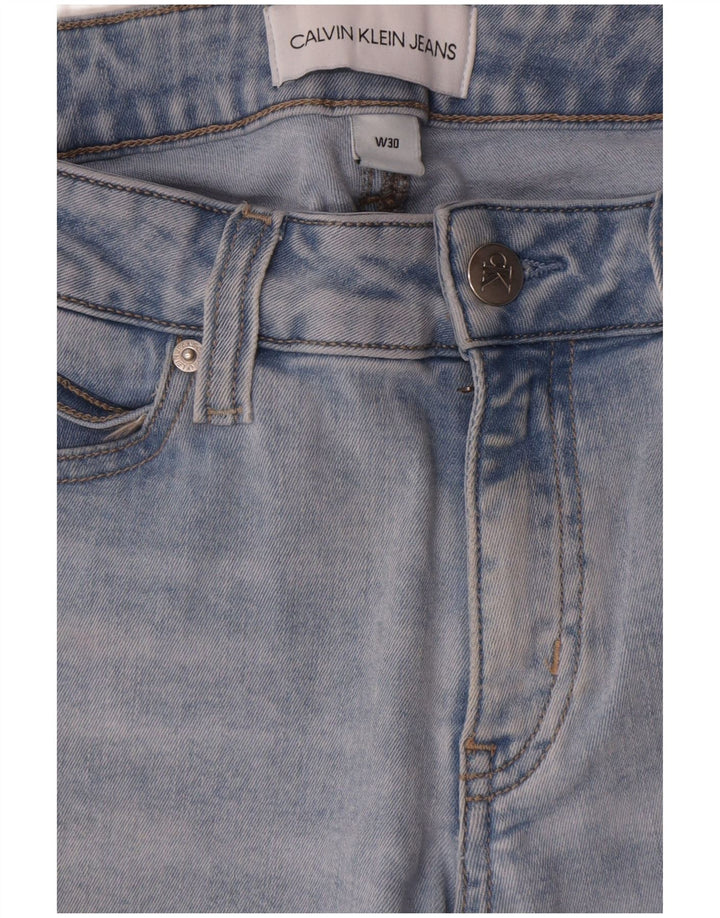 Blugi slim pentru femei Calvin Klein W30 L27 Bumbac albastru