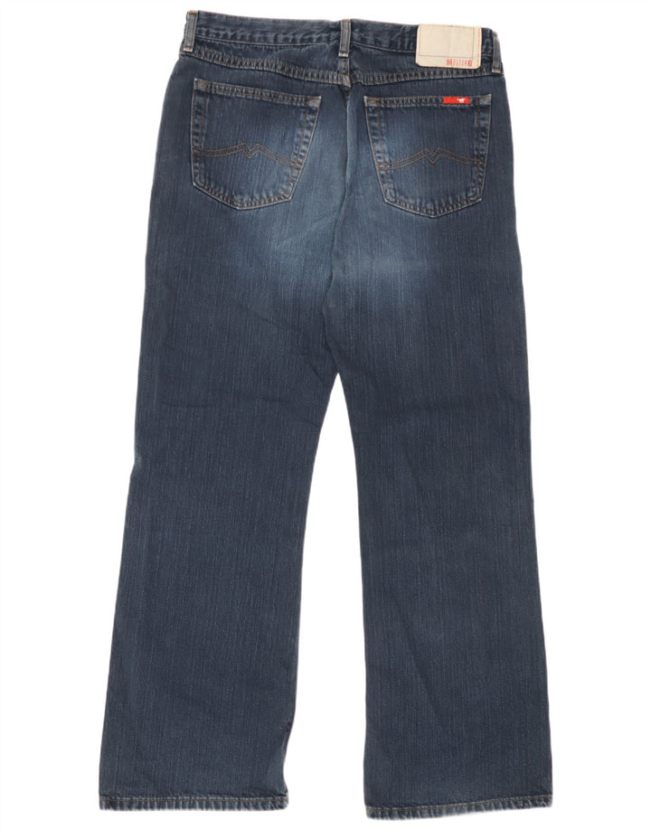 Blugi Bootcut pentru bărbați Mustang W34 L32 Bumbac albastru
