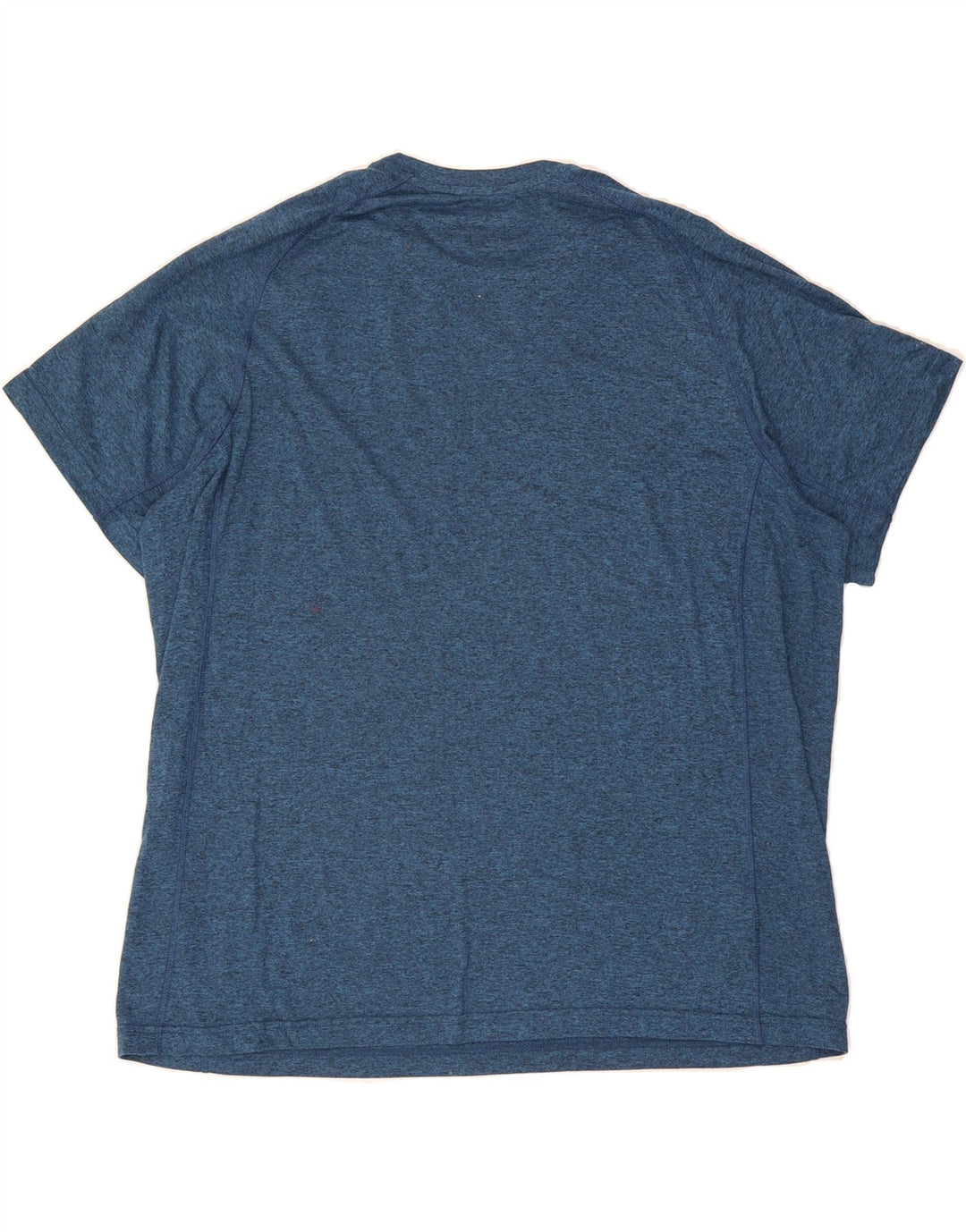 EDDIE BAUER Mens T-Shirt Top 2XL Navy Blue Polyester Vintage Eddie Bauer and Second-Hand Eddie Bauer from Messina Hembry 
