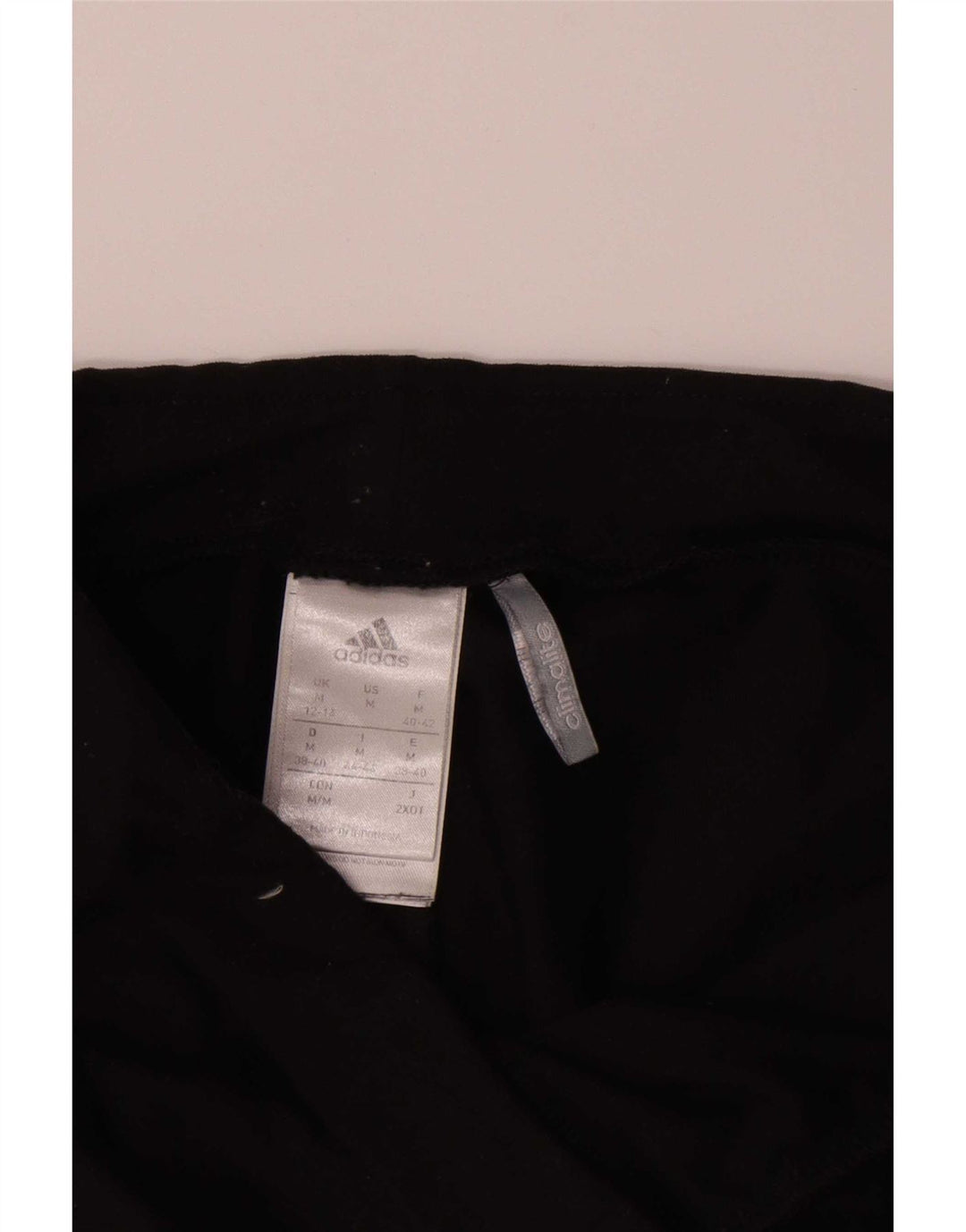 Leggings Adidas Climalite Capri pentru femei UK 12/14 Poliester mediu negru