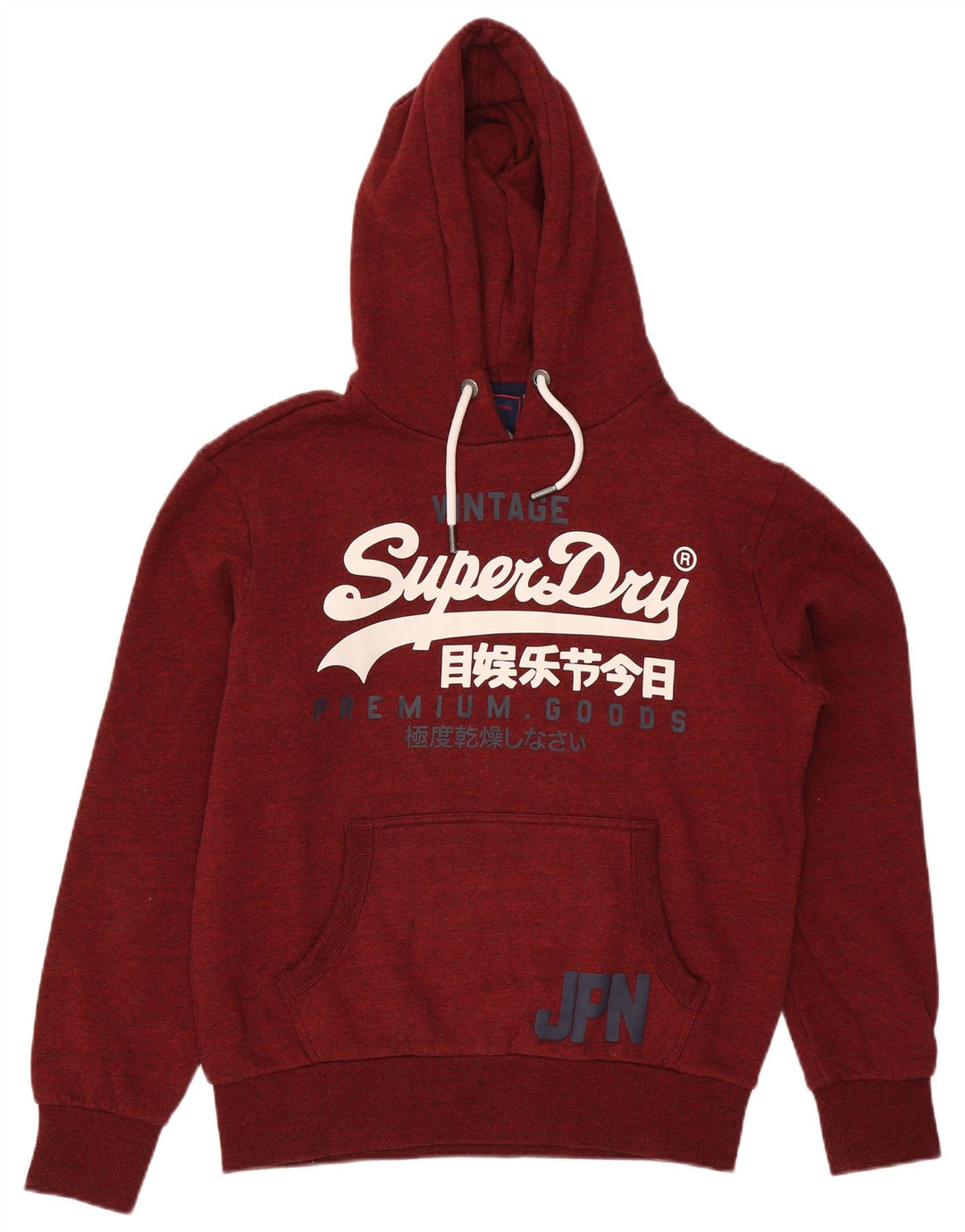 Pulover grafic Superdry pentru bărbați, XL, poliester maro