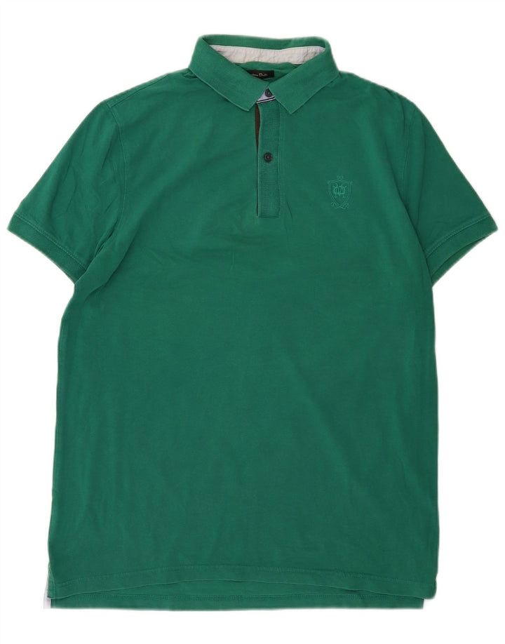 Tricou polo pentru bărbați MASSIMO DUTTI, verde mare