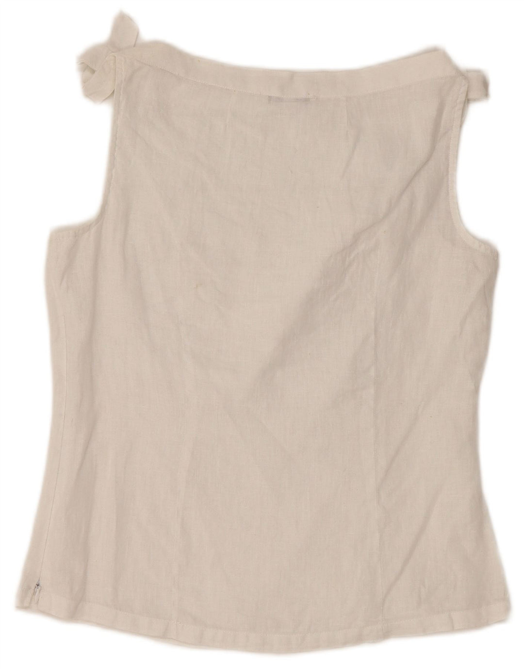 Bluză fără mâneci pentru femei NARACAMICIE UK 8 Small White