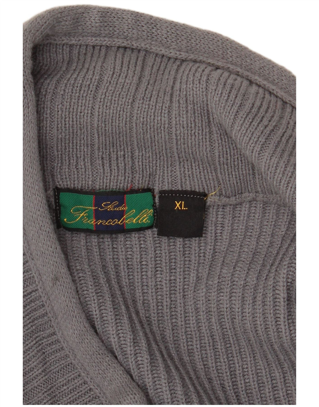 Cardigan Vintage pentru bărbați, XL, gri