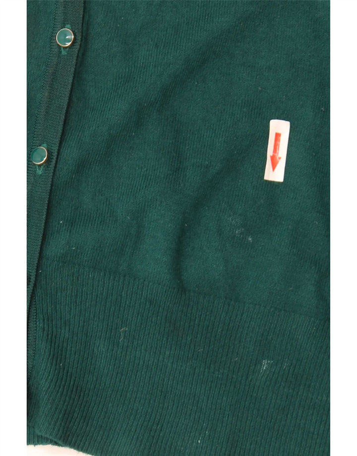 Pulover cardigan pentru femei Marks & Spencer UK 12 Medium Green Viscose