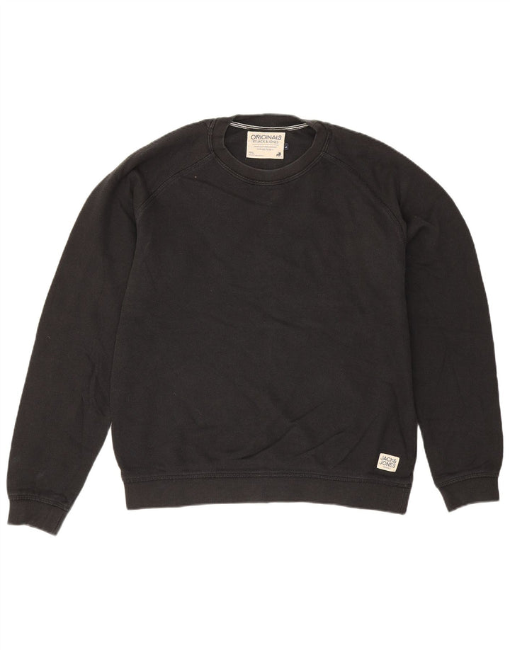Pulover Jack & Jones pentru bărbați, mare, negru, bumbac