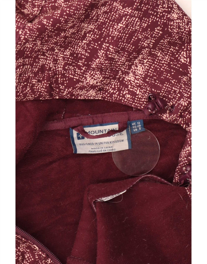 Jachetă Windbreaker pentru femei Mountain Warehouse UK 12 Medium Burgundy Flecked