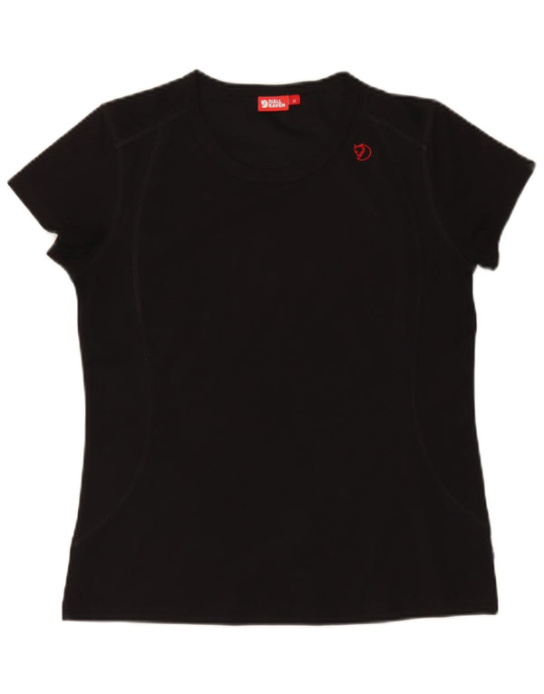 Tricou pentru femei Fjall Raven Top UK 14 Poliester mediu negru