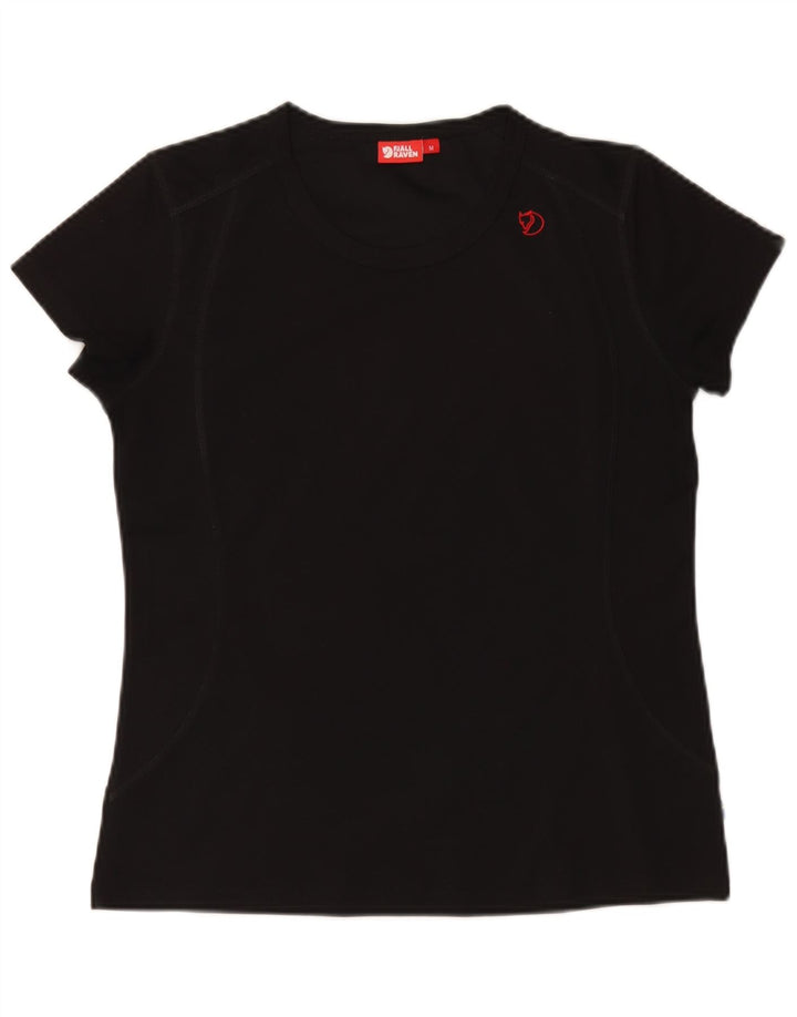 Tricou pentru femei Fjall Raven Top UK 14 Poliester mediu negru