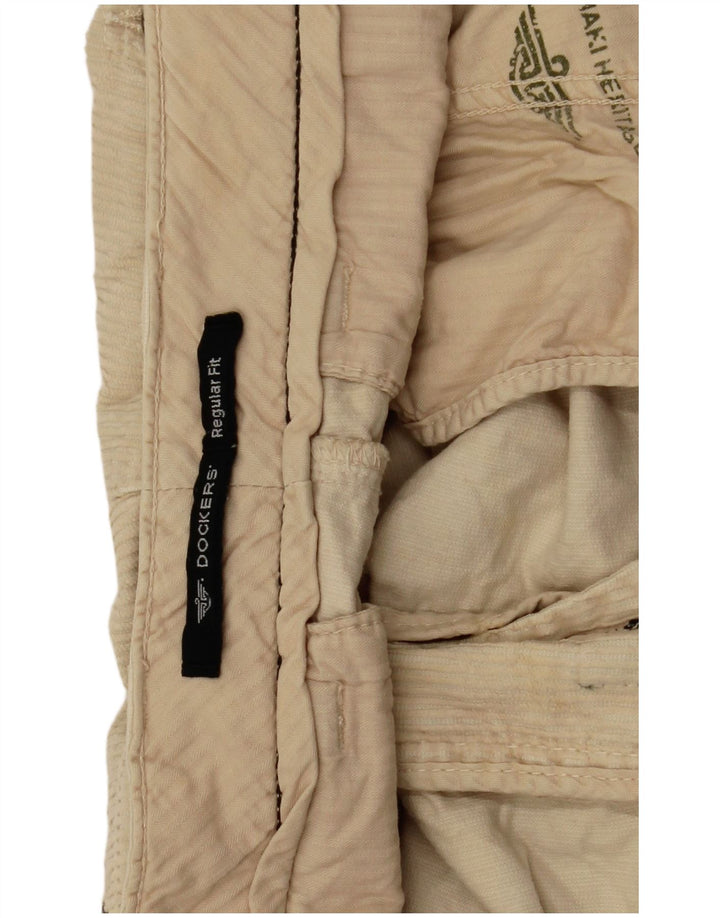 Pantaloni Dockers pentru bărbați, cu croiala normală, L34 L29, bej