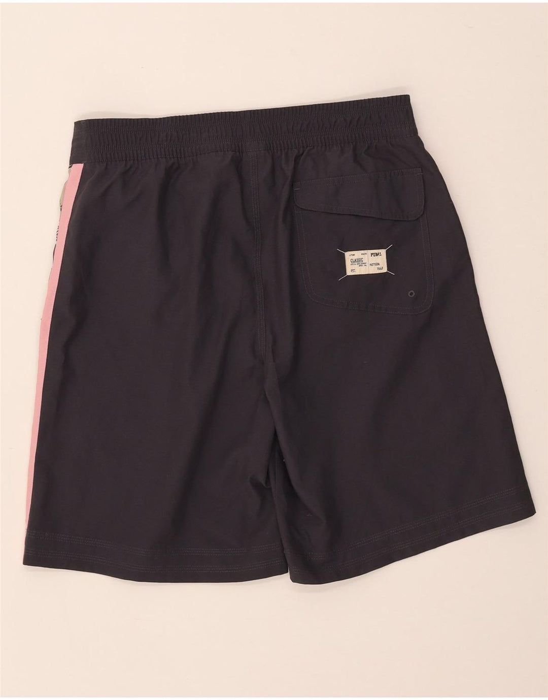 Pantaloni scurți sport grafic Puma pentru bărbați, gri mediu