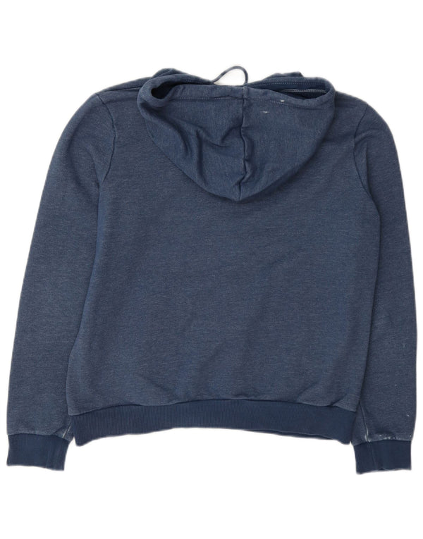 Pulover Puma pentru femei, UK 14, bumbac, albastru bleumarin mediu