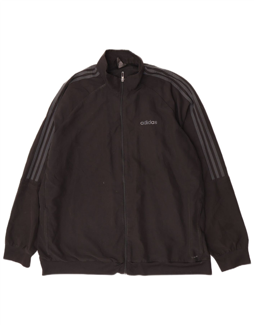 Jachetă de trening pentru bărbați Adidas 2XL, poliester, negru
