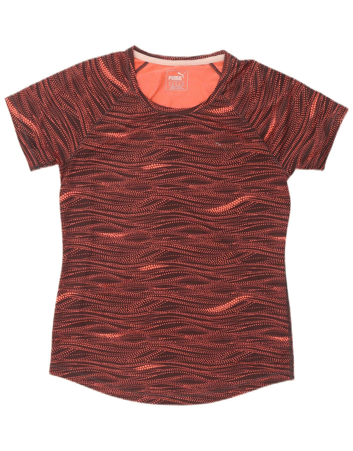 Tricou Puma pentru femei cu model abstract Top UK 12 Medium Multicolor