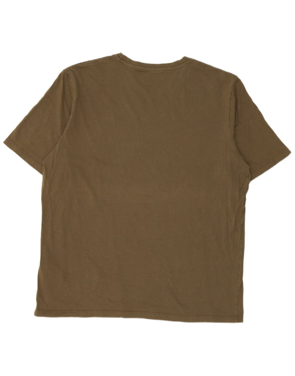Tricou Jack & Jones pentru bărbați Top XL Kaki Bumbac