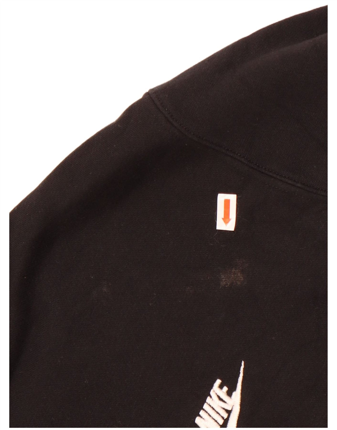 Pulover Nike pentru bărbați, bumbac mare, negru