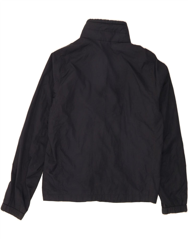 HOLLISTER Mens Bomber Jacket UK 38 Medium Navy Blue Polyester Vintage Hollister and Second-Hand Hollister from Messina Hembry 