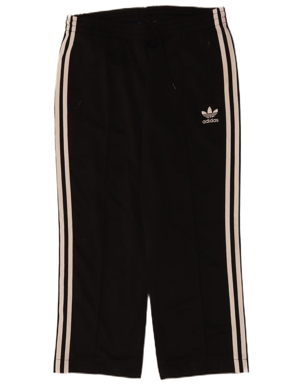 Pantaloni de trening ADIDAS pentru femei UK 12 Poliester mediu negru