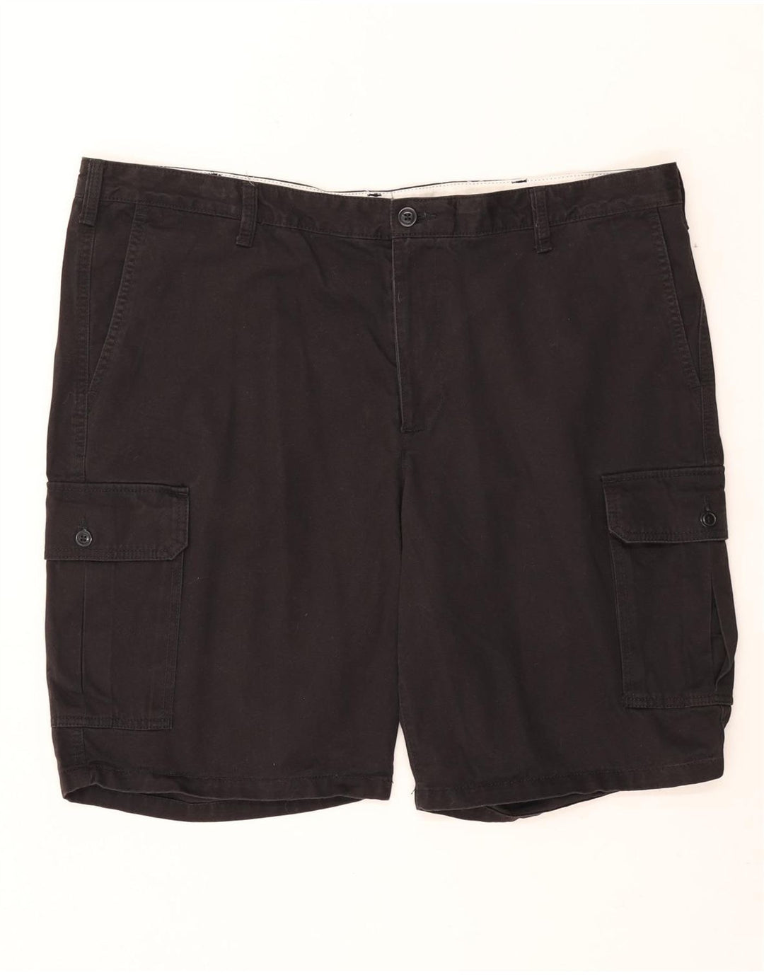 Pantaloni scurti cargo pentru bărbați DOCKERS W42 2XL bumbac negru