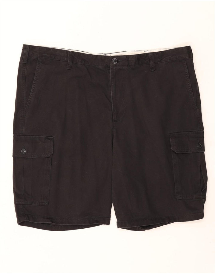 Pantaloni scurti cargo pentru bărbați DOCKERS W42 2XL bumbac negru