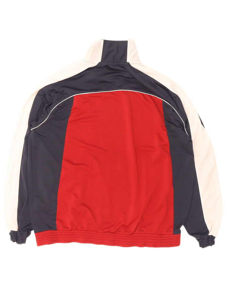 Jachetă de trening pentru bărbați Champion, XL, poliester color block, roșu