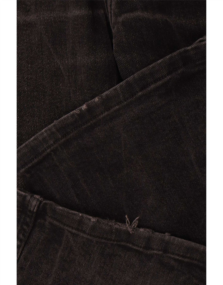 Blugi drepte stretch pentru bărbați Wrangler Texas W38 L32 bumbac negru