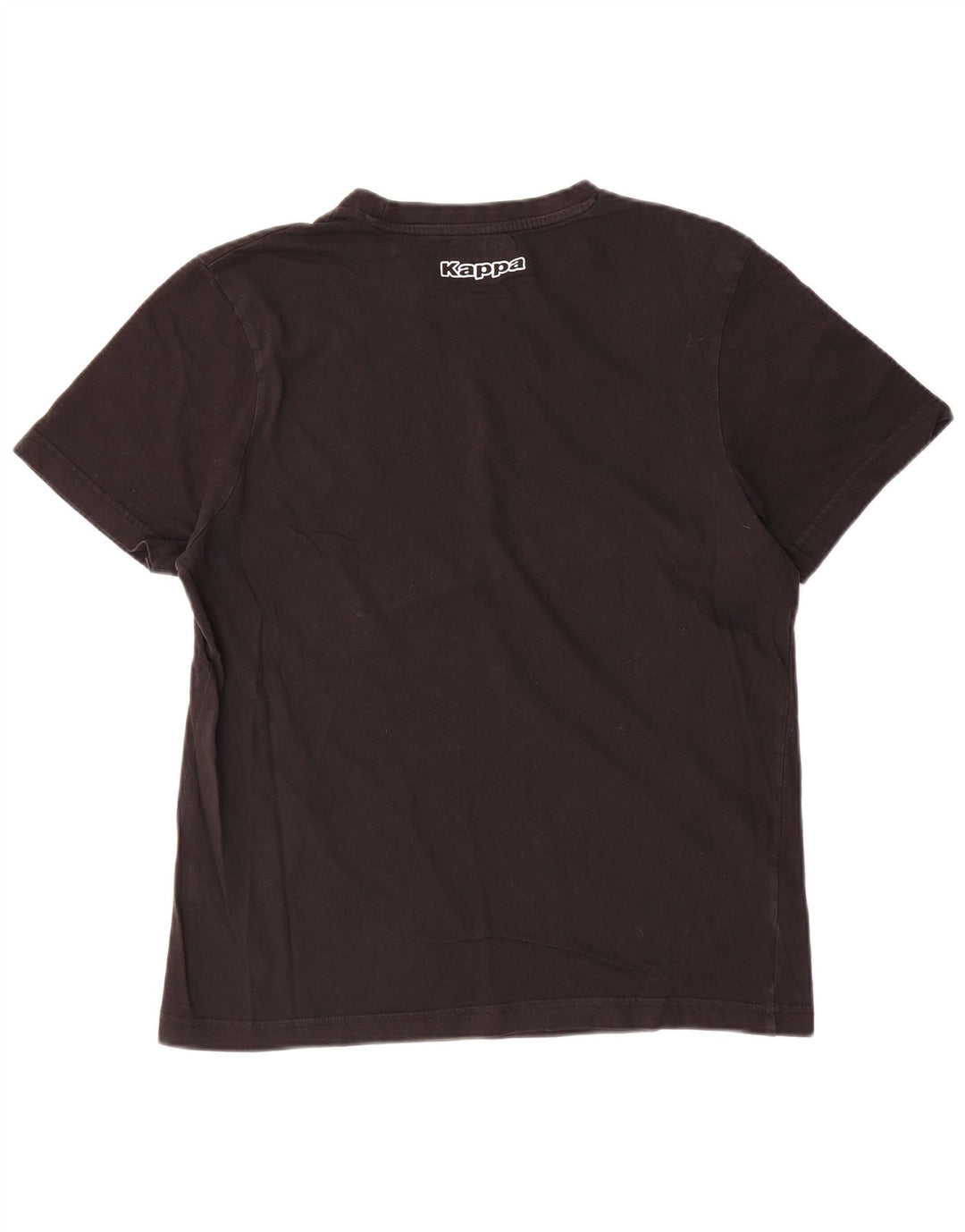 Tricou grafic pentru bărbați Kappa Top mare bumbac negru