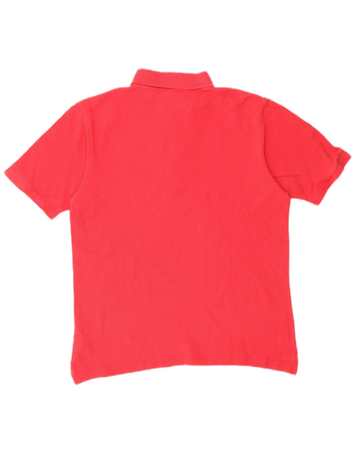 ADIDAS Mens Polo Shirt Small Red