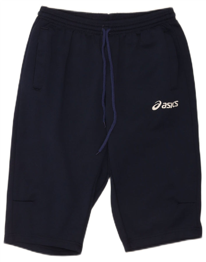 Pantaloni scurți sport Asics pentru bărbați, mari, bleumarin, poliester
