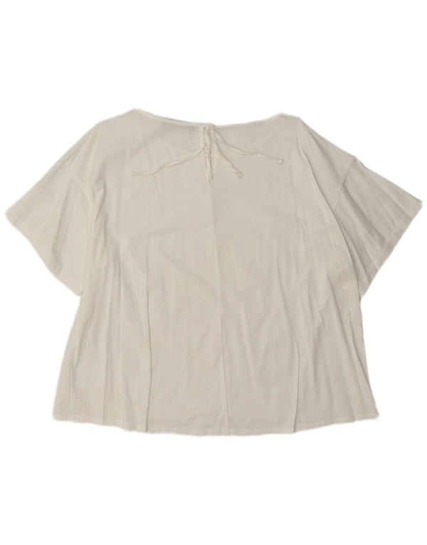 Bluză de weekend pentru femei Max Mara UK 18 XL Alb