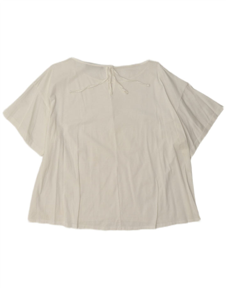 Bluză de weekend pentru femei Max Mara UK 18 XL Alb