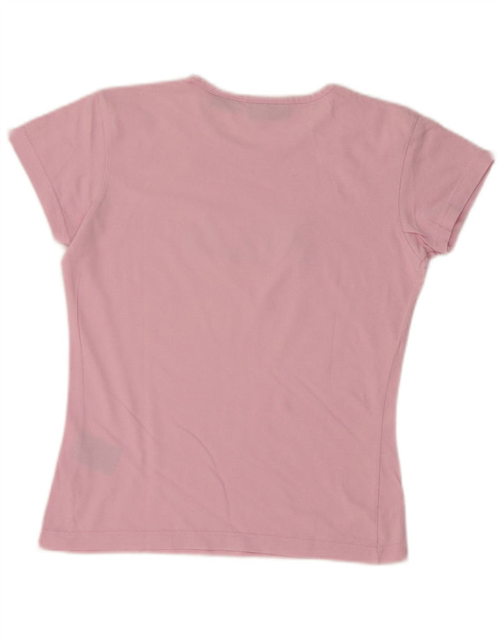 Tricou crop cu grafic FILA pentru femei Top UK 10 Small Pink