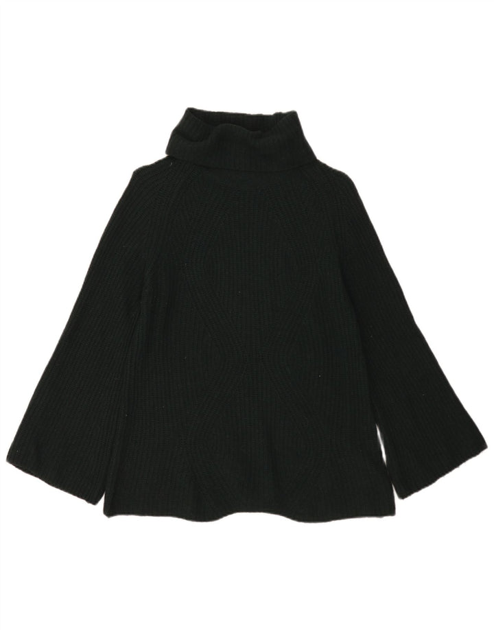 Pulover pentru femei Massimo Dutti cu gât rulat, UK 10, lână verde mică