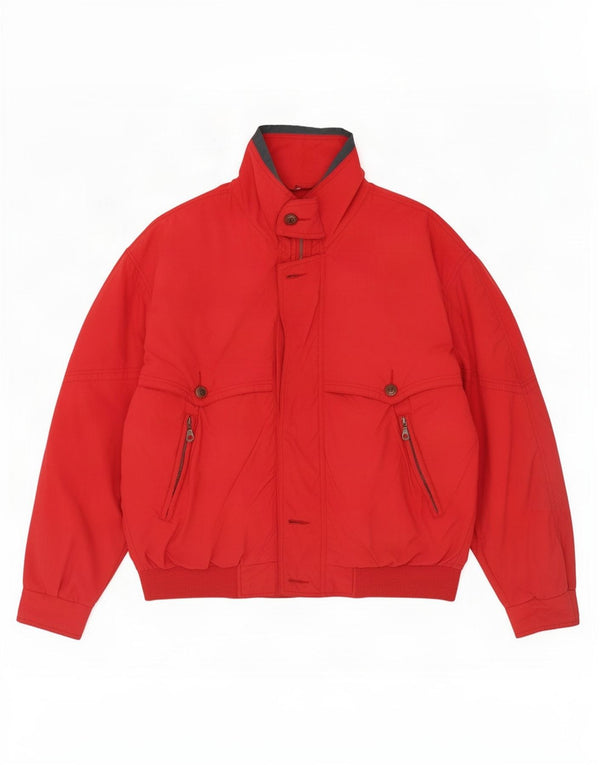 Bomber pentru bărbați Nuova Moda UK 38 Medium Red