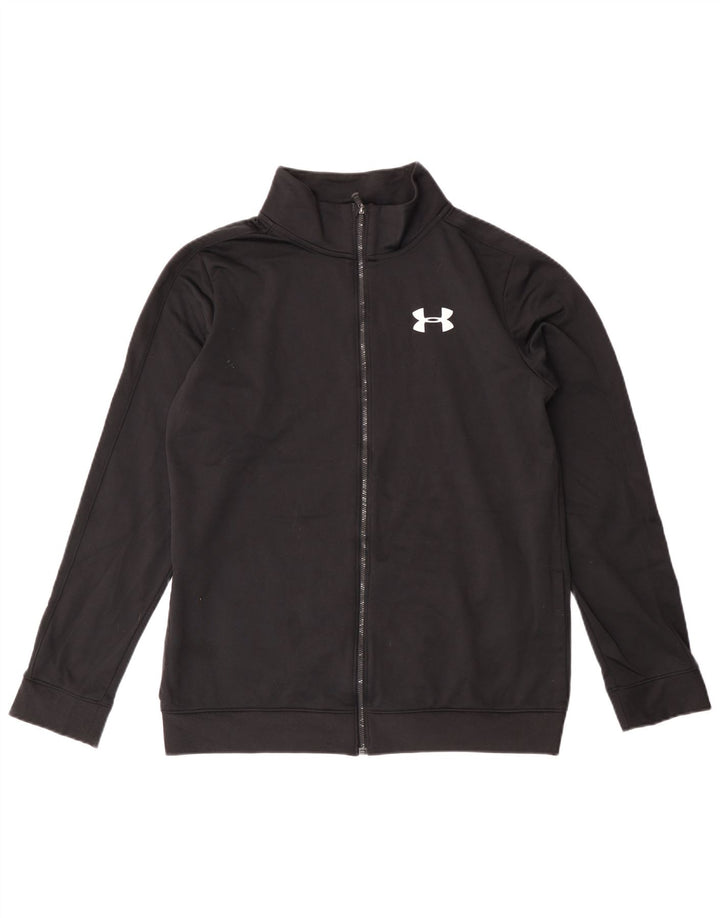 Jachetă de trening pentru băieți Under Armour 13-14 ani XL poliester negru