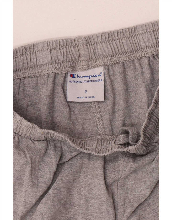 Pantaloni scurți sport pentru bărbați Champion Graphic Regular, bumbac gri mic